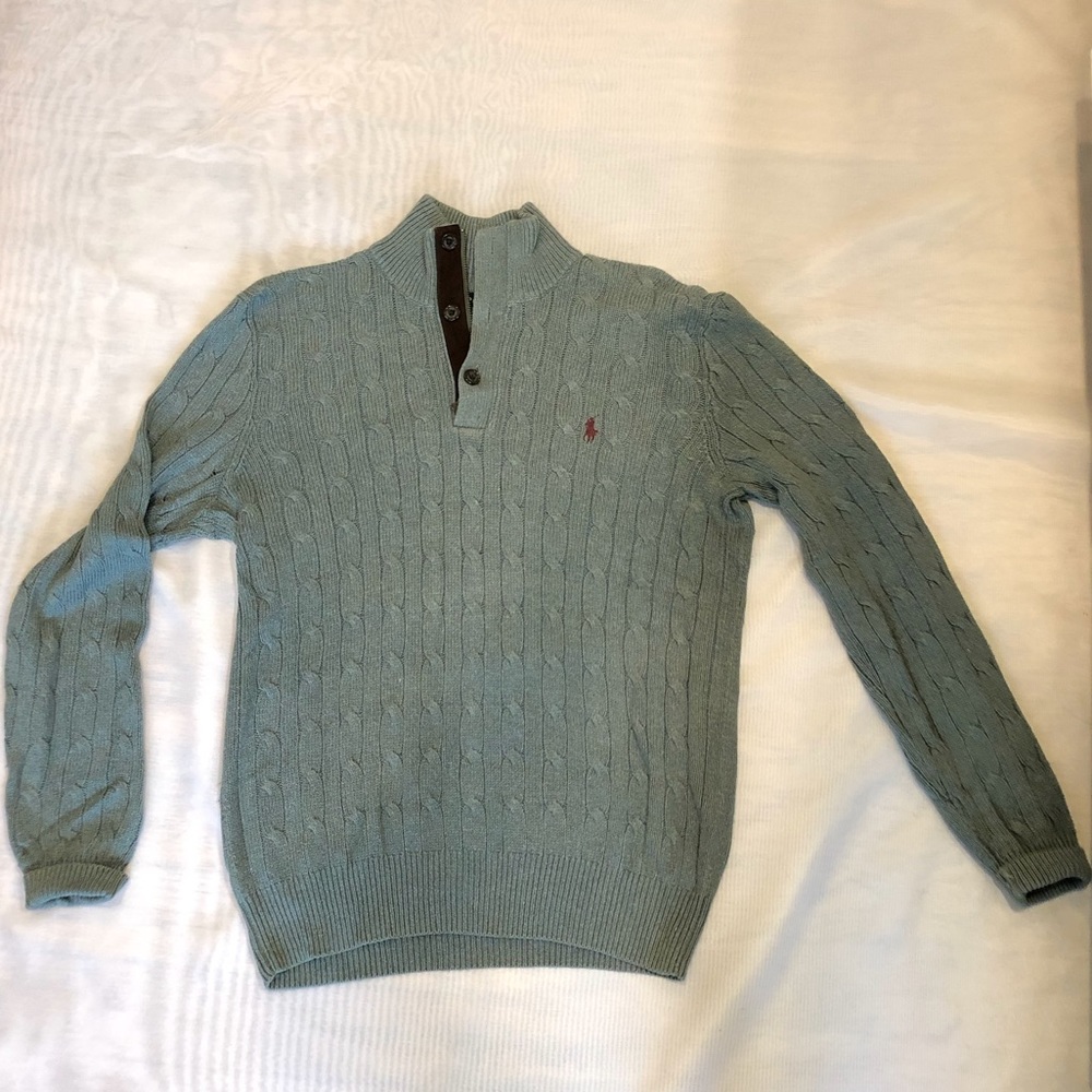 Polo Men’s Small Tussah Silk Sweater